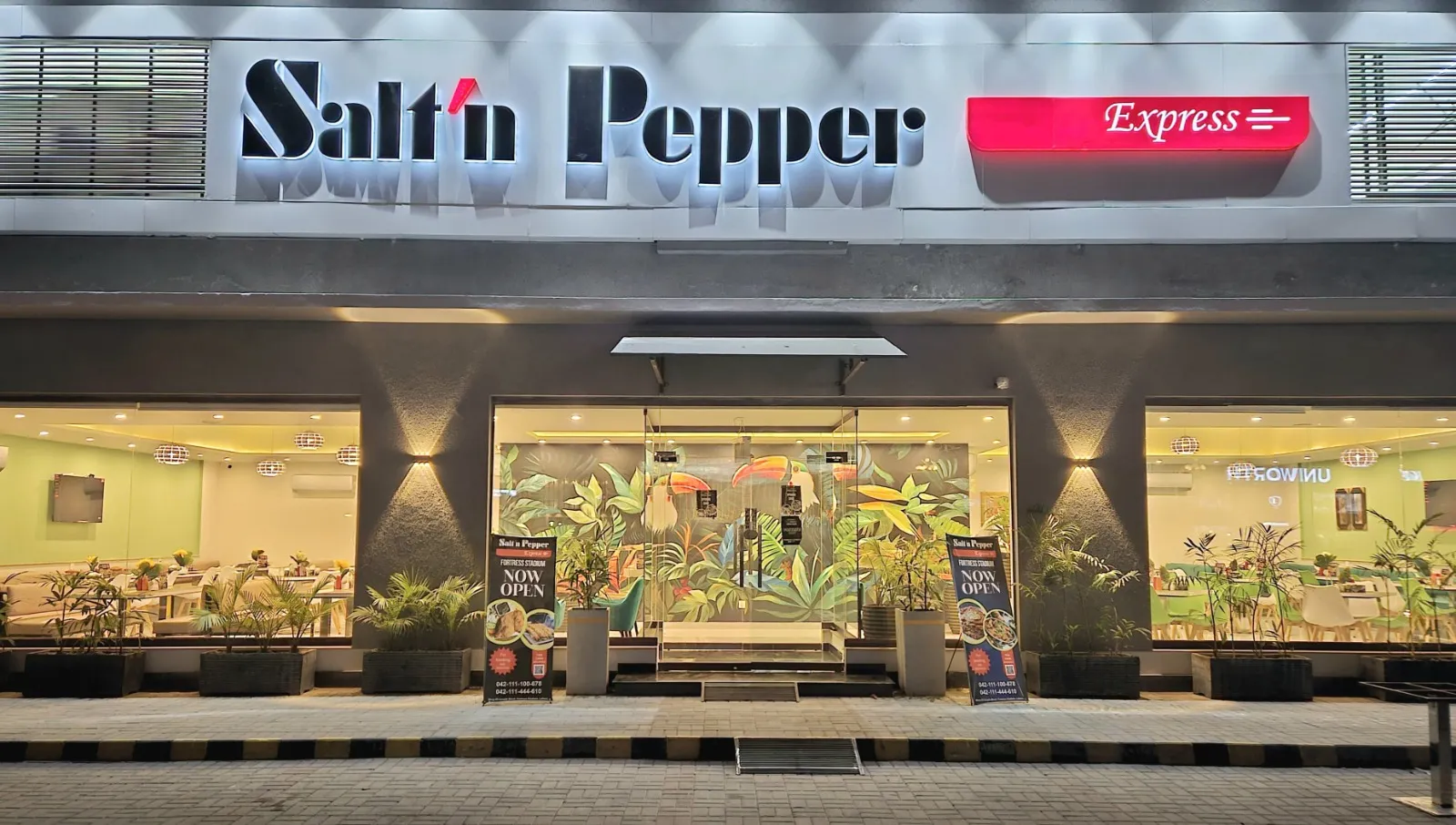 Salt n Pepper Fortress Stadium